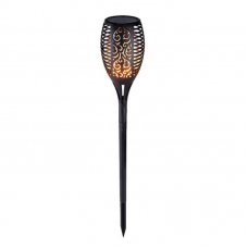 Solar Garden Path Torch lamp Flickering Solar Flame Effect Lights 96 leds