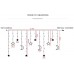 LED fairy lights star curtain, Solar star moon LED curtain lights garland wedding decorative lamp home garden Christmas window curtain decoration