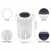 Outdoor Solar Hanging Lights Lantern Cylindrical Tree Pattern Night Lamp 