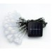 Nice droplets led bulb Outdoor Solar String Lights 20ft 30 LED (White)