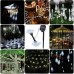 Nice droplets led bulb Outdoor Solar String Lights 20ft 30 LED (White)
