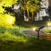 Nice outdoor Solar Spotlights 2-in-1 Waterproof 4 LED Adjustable lawn Landscape Light (2 Pack)