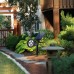 Nice outdoor Solar Spotlights 2-in-1 Waterproof 4 LED Adjustable lawn Landscape Light (2 Pack)