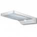 Solar Lights Wall Sconces with Mounting Pole Outdoor wireless street light (White panel)